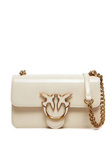 PINKO Дамска чанта Love One Mini Light Cl 103335 A1RQ Екрю - Mera.bg