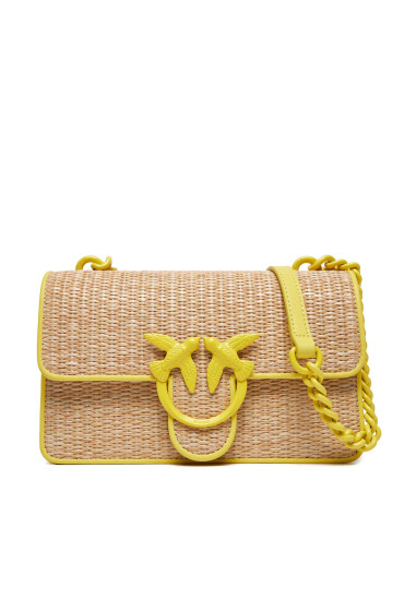 Pinko Дамска чанта Love One Mini Light Cl PE 24 PLTT 103335 A1RQ Бежов - Mera.bg