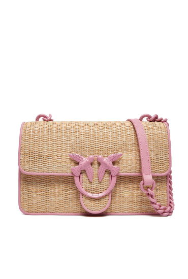 PINKO Дамска чанта Love One Mini Light Cl PE 24 PLTT 103335 A1RQ Цветен - Mera.bg