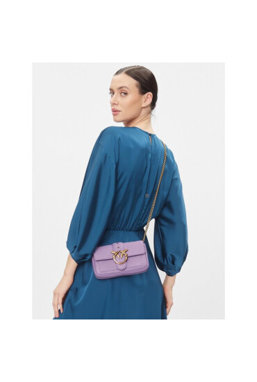 Pinko Дамска чанта Love One Pocket C AI 23-24 PLTT 100061 A0F1 Lilla Y48Q - Mera.bg