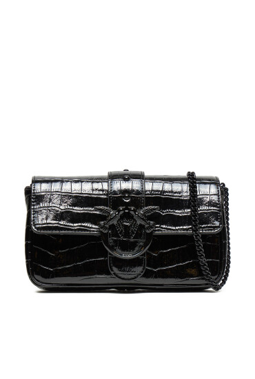 PINKO Дамска чанта Love One Pocket C AI 24-25 PLTT 100061 A1SY Черен - Mera.bg