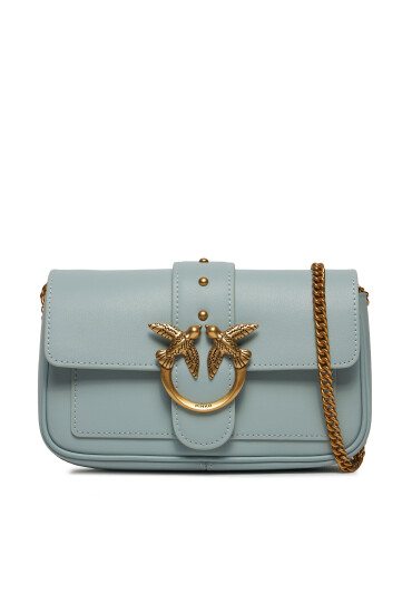 Pinko Дамска чанта Love One Pocket C PE 24 PLTT 100061 A0F1 Син - Mera.bg