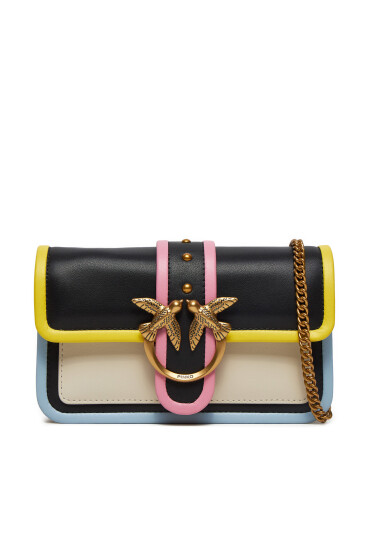 Pinko Дамска чанта Love One Pocket C. PE 24 PLTT 100061 A1K1 Цветен - Mera.bg