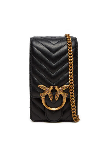 PINKO Дамска чанта Love One Smart . PE 24 PLTT 102739 A0GK Черен - Mera.bg