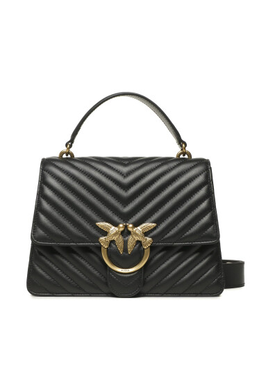 Pinko Дамска чанта Love One Top Handle Classic Ligh PE 23 PLTT 100066 A0GK Black Z99Q - Mera.bg