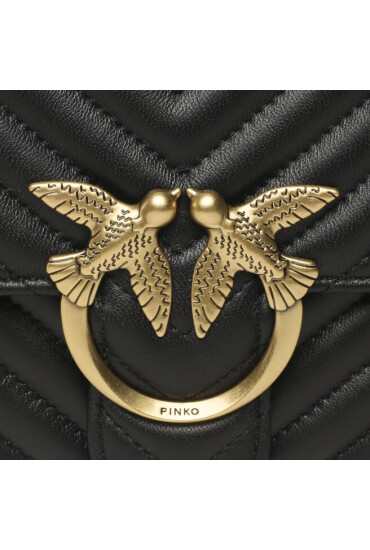 Pinko Дамска чанта Love One Top Handle Classic Ligh PE 23 PLTT 100066 A0GK Black Z99Q - Mera.bg
