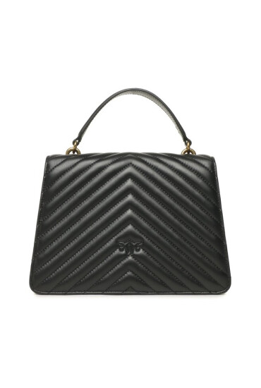 Pinko Дамска чанта Love One Top Handle Classic Ligh PE 23 PLTT 100066 A0GK Black Z99Q - Mera.bg