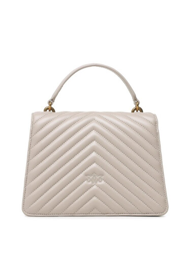 Pinko Дамска чанта Love One Top Handle Classic Ligh PE 23 PLTT 100066 A0GK Сив - Mera.bg