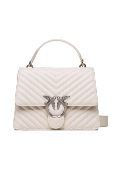 Pinko Дамска чанта Love One Top Handle Classic Ligh . PE 23 PLTT 100066 A0GK White Z14O - Mera.bg
