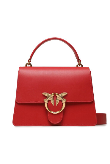PINKO Дамска чанта Love One Top Handle Classic Light PE 23 PLTT 100066 A0F1 Червен - Mera.bg