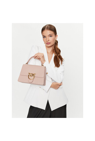 Pinko Дамска чанта Love One Top Handle Classic Light PE 23 PLTT 100066 A0F1 Cipria O81Q - Mera.bg