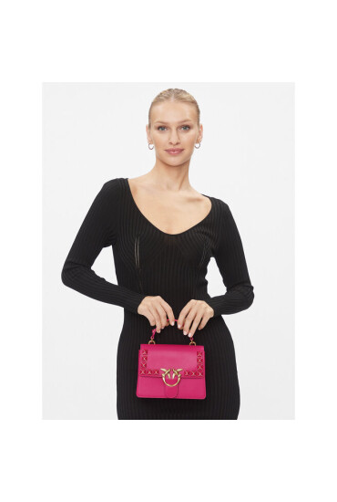 Pinko Дамска чанта Love One Top Handle Mini Light . AI 23-24 PLTT 100071 A0NF Pink N17Q - Mera.bg