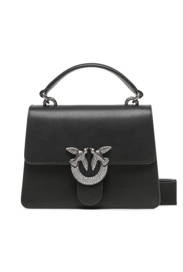 Pinko Дамска чанта Love One Top Handle Mini Light AI 23-24 PLTT 100071 A10I Черен - Mera.bg