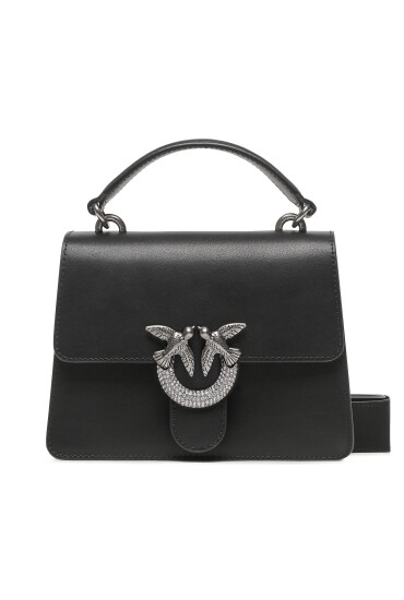 Pinko Дамска чанта Love One Top Handle Mini Light AI 23-24 PLTT 100071 A10I Черен - Mera.bg