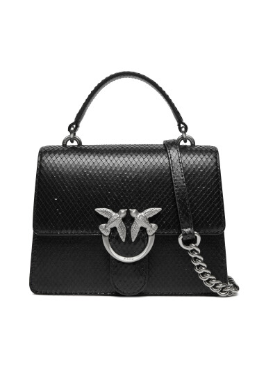 PINKO Дамска чанта Love One Top Handle Mini Light AI 24-25 PLTT 100071 A1VF Черен - Mera.bg