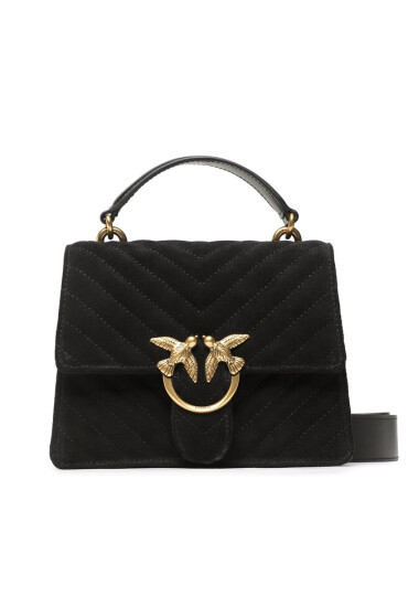 Pinko Дамска чанта Love One Top Handle Mini Light PE 23 PLTT 100071 A0F6 Black Z99Q - Mera.bg