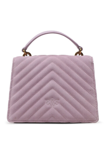 Pinko Дамска чанта Love One Top Handle Mini Light PE 23 PLTT 100071 A0F6 Lilac Y13Q - Mera.bg