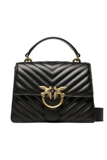 Pinko Дамска чанта Love One Top Handle Mini Light PE 23 PLTT 100071 A0GK Black Z99Q - Mera.bg