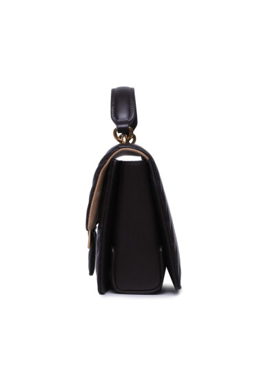 Pinko Дамска чанта Love One Top Handle Mini Light PE 23 PLTT 100071 A0GK Dark Brown M04Q - Mera.bg