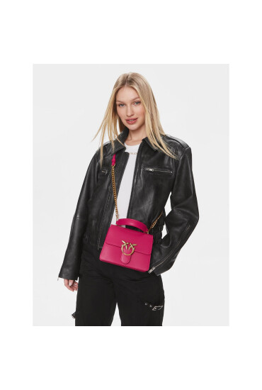 Pinko Дамска чанта Love One Top Handle Mini Light PE 24 PLTT 100071 A0F1 Розов - Mera.bg