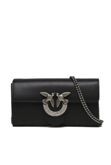 Pinko Дамска чанта Love One Wallet C AI 23-24 PCPL 100062 A10I Black Z99O - Mera.bg