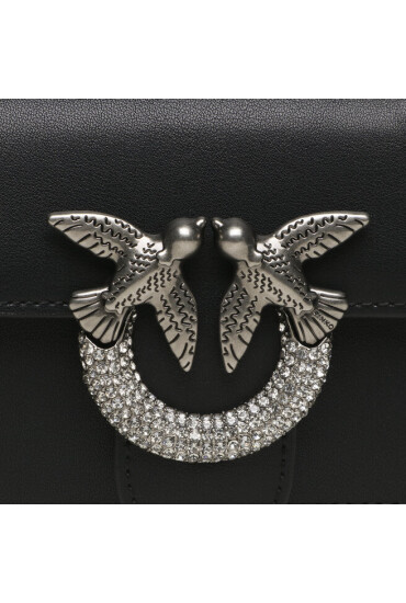 Pinko Дамска чанта Love One Wallet C AI 23-24 PCPL 100062 A10I Black Z99O - Mera.bg