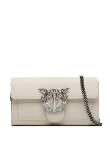 Pinko Дамска чанта Love One Wallet C AI 23-24 PCPL 100062 A10I Бял - Mera.bg