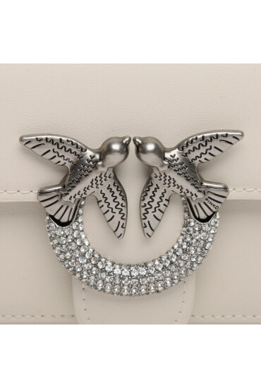 Pinko Дамска чанта Love One Wallet C AI 23-24 PCPL 100062 A10I Бял - Mera.bg