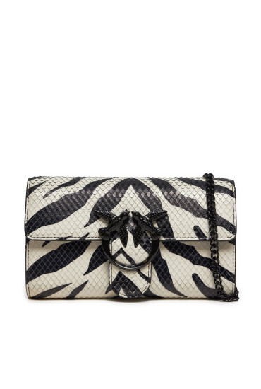 PINKO Дамска чанта Love One Wallet C AI 24-25 PLTT 100062 A1US Бял - Mera.bg