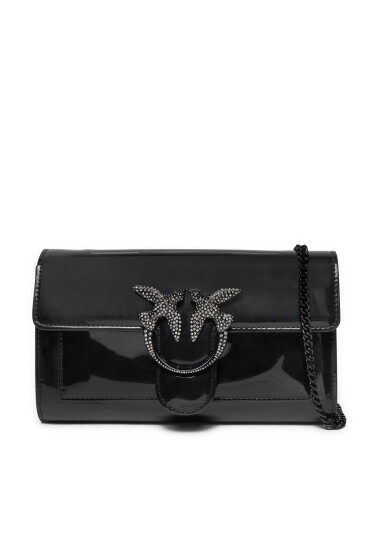 PINKO Дамска чанта Love One Wallet C. AI 24-25 PLTT 100062 A20G Черен - Mera.bg