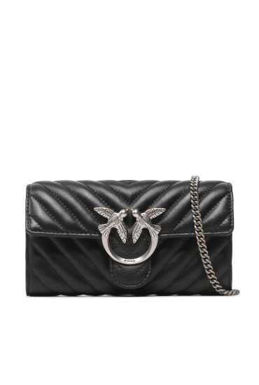 PINKO Дамска чанта Love One Wallet C PE 23 PLTT 100062 A0GK Черен - Mera.bg