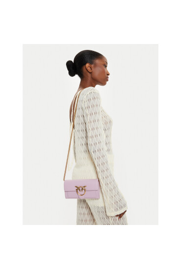 Pinko Дамска чанта Love One Wallet C . PE 24 PLTT 100062 A0F1 Виолетов - Mera.bg
