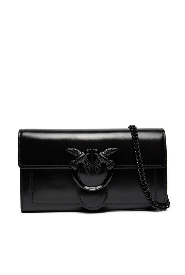 Pinko Дамска чанта Love One Wallet C PE 24 PLTT 100062 A124 Черен - Mera.bg