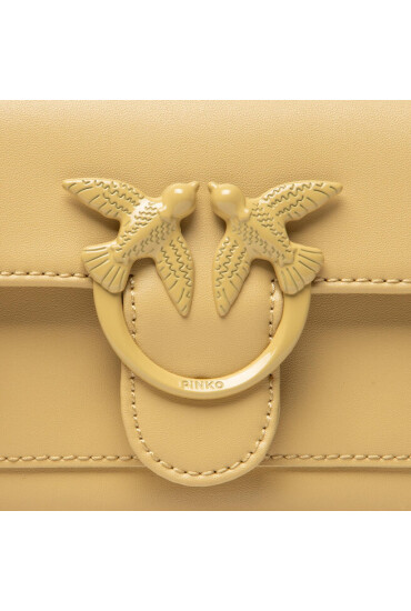 Pinko Дамска чанта Love Pocket Simply Cl PE 22 PLTT 1P22HU Y7SP Banana C38B - Mera.bg