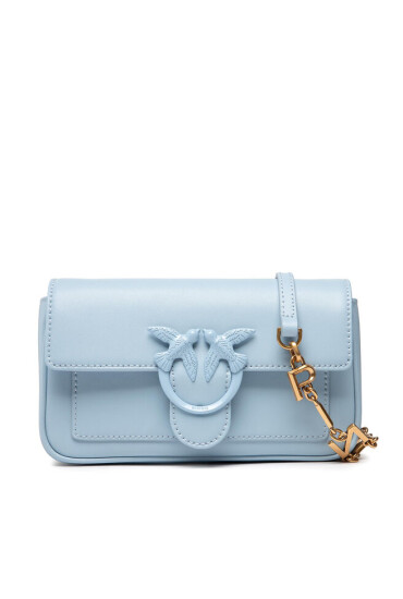 Pinko Дамска чанта Love Pocket Simply Cl. PE 22 PLTT 1P22HU Y7SP Light Blue E57B - Mera.bg