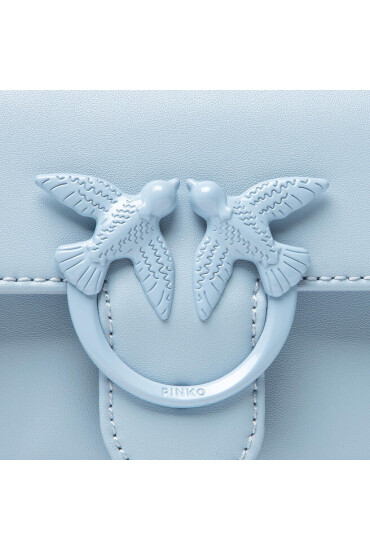 Pinko Дамска чанта Love Pocket Simply Cl. PE 22 PLTT 1P22HU Y7SP Light Blue E57B - Mera.bg