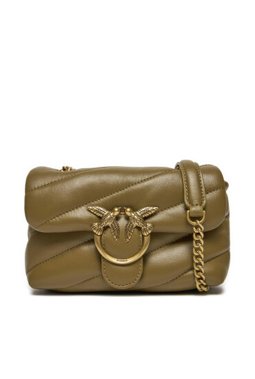 PINKO Дамска чанта Love Puff Baby Cl AI 24-25 PLTT 100040 A0F2 Кафяв - Mera.bg