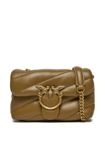 PINKO Дамска чанта Love Puff Baby Cl AI 24-25 PLTT 100040 A0F2 Кафяв - Mera.bg