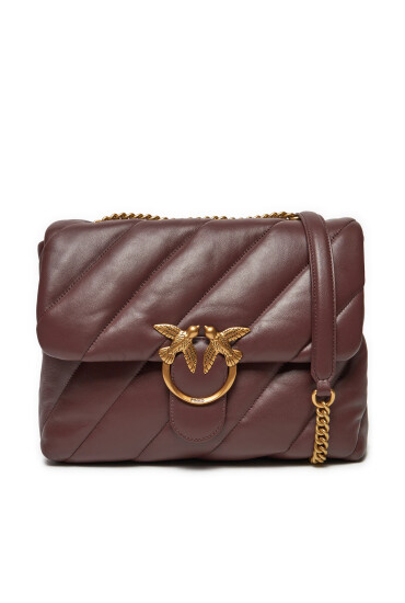 PINKO Дамска чанта Love Puff Big Cl AI 23-24 PLTT 100037 A0F2 Кафяв - Mera.bg