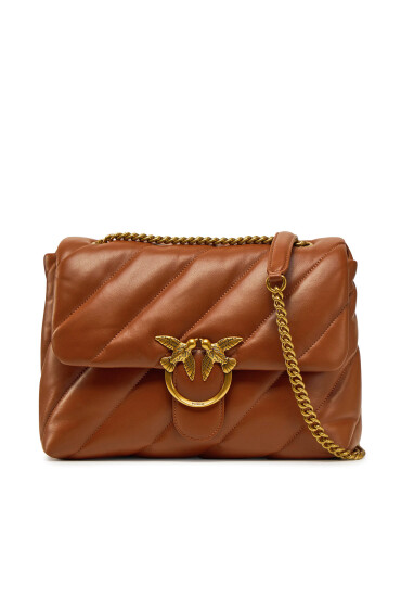 PINKO Дамска чанта Love Puff Big Cl AI 23-24 PLTT 100037 A0F2 Кафяв - Mera.bg