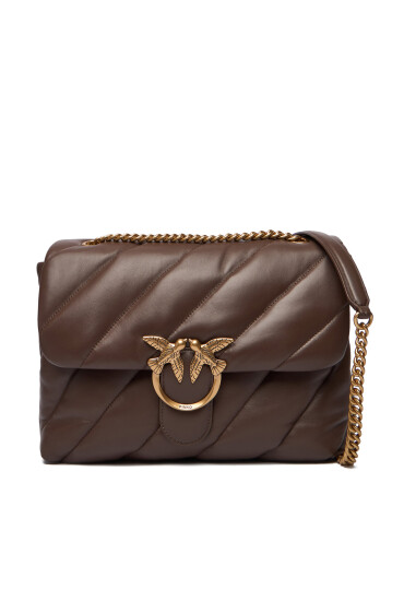 PINKO Дамска чанта Love Puff Big Cl AI 25-26 PLTT 100037 A0F2 Кафяв - Mera.bg