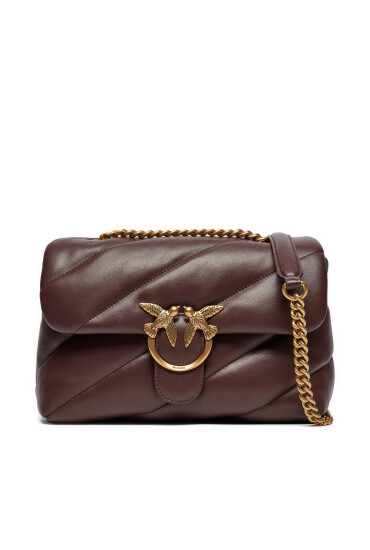 PINKO Дамска чанта Love Puff Classic Cl 100038 A0F2 L86Q Кафяв - Mera.bg
