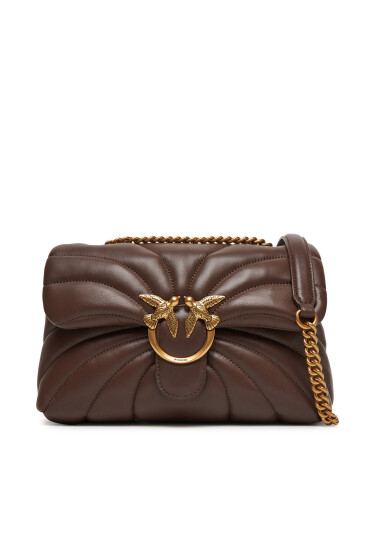 PINKO Дамска чанта Love Puff Classic Cl 100038 A1EX Кафяв - Mera.bg