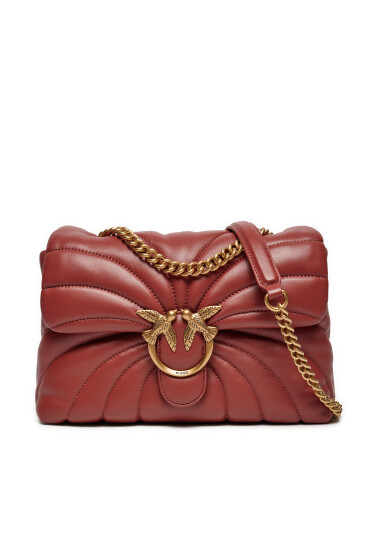 PINKO Дамска чанта Love Puff Classic Cl AI 24-25 PLTT 100038 A1EX Червен - Mera.bg