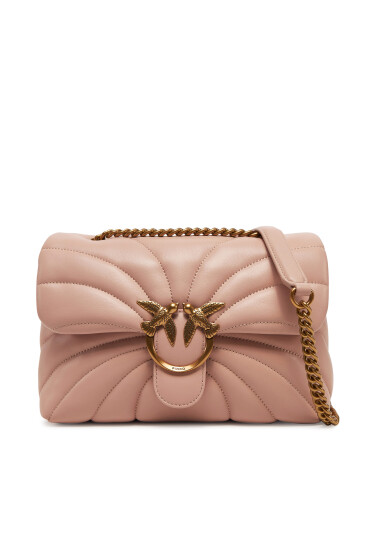 PINKO Дамска чанта Love Puff Classic Cl AI 24-25 PLTT 100038 A1EX Розов - Mera.bg