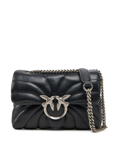 PINKO Дамска чанта Love Puff Mini Cl AI 24-25 PLTT 100039 A1EX Черен - Mera.bg