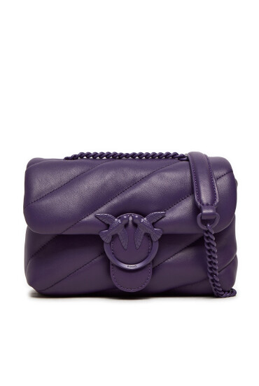 PINKO Дамска чанта Love Puff Mini Cl AI 24-25 PLTT 100039 A1JO Виолетов - Mera.bg