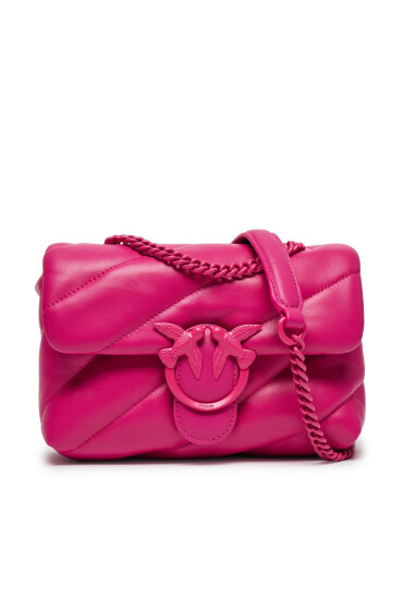 Pinko Дамска чанта Love Puff Mini Cl PE 24 PLTT 100039 A1JO Розов - Mera.bg