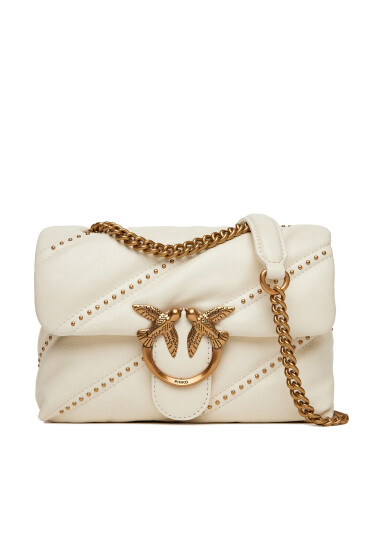 PINKO Дамска чанта Love Puff Mini Cl PE 25 PLTT 100039 A26T Екрю - Mera.bg