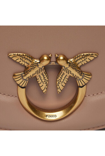 Pinko Дамска чанта Love Round Click Classic AI 23-24 PLTT 101510 A0QO Beige D01Q - Mera.bg